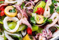 Zesty Italian Calamari Salad