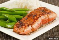 Umami Glazed Salmon with Garlic-Soy