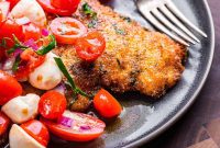 Caprese Chicken Milanese