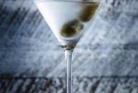 Umami Olive Martini