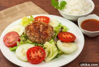 Savory Vietnamese Pork Patties with Zesty Dipping Sauce