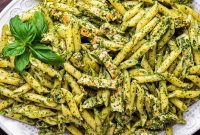 Basil Pesto Chicken Pasta