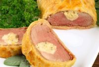 Brandy Cider Pork Wellington