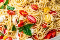 Quick & Fresh Caprese Pasta