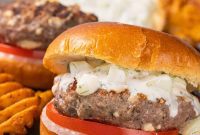 Zesty Greek Lamb Burgers