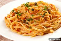 Fire-Roasted Red Pepper Linguine