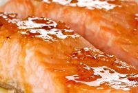 Sun-Kissed Bourbon Glazed Salmon