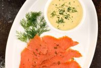 Homemade Gravlax: A Nordic Treat with Tangy Mustard-Dill