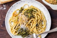Rustic Roasted Broccolini Pasta
