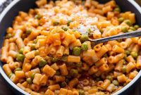 Garden Pea and Tomato Pasta