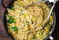 Golden Crumb Artichoke Pasta