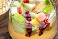 Spiced Autumn Sangria with Pears and Apples