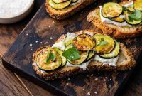 Zucchini Bruschetta Delights