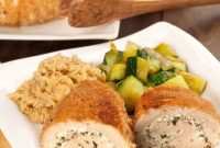 Gourmet Herbed Goat Cheese Stuffed Chicken