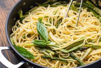 Bright Lemon Asparagus Pasta