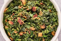 Crispy Bacon and Tangy Spinach Delight