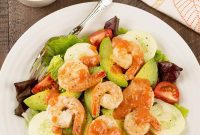 Grilled Prawn Salad with Citrus Vinaigrette