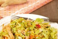 Fiery Pork and Crisp Napa Slaw