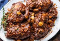 Classic French Wine-Braised Chicken