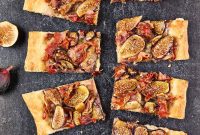 Gourmet Fig Prosciutto Brie Pizza