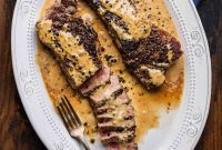 Pepper Crusted Steak
