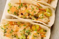 Asian Kick Shrimp Tacos