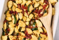 Sun-Drenched Zucchini with Garlic and Tomatoes