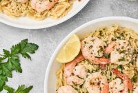 Shrimp Scampi Pasta Pearls