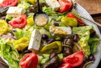 Classic New York Diner Greek Salad