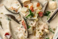 Authentic New England Clam Chowder