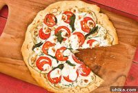 Creamy Ricotta Eggplant Pizza