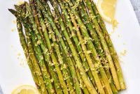 Zesty Lemon Roasted Asparagus