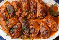 Savory Cabbage Wraps