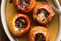 Simple Homestyle Baked Apples