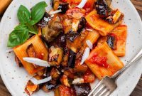 Sicilian Masterpiece Eggplant Pasta