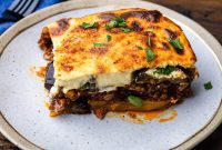 Greek Moussaka The Classic Eggplant and Beef Bake