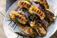 Sicilian Grilled Chicken Spiedini