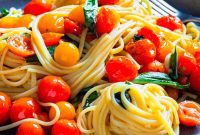 Sun-Kissed Cherry Tomato Pasta