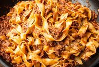 Slow Simmered Sicilian Pork Ragu