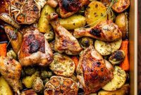 Maple Glazed Roast Chicken