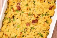 Smoked Bacon Cornbread Dressing