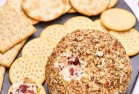 Sweet and Tangy Cranberry Cheese Ball