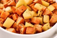 Caramelized Sweet Potato & Apple Gems