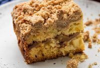 Scrumptious Apple Coffee Cake with Golden Streusel Topping