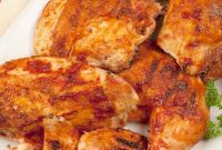 Perfectly Grilled, Ultra Juicy BBQ Chicken