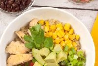 Hearty Chicken Quinoa Wellness Bowl