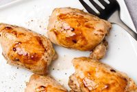 Succulent Oven-Roasted Boneless Chicken Thighs