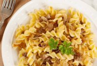 Sweet and Savory Sausage Pasta