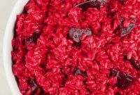Crimson Beet Risotto