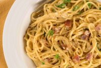 Effortless One Pot Spaghetti Carbonara